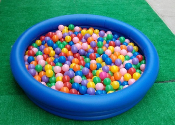 Eco Friendly Inflatable Swimming Pool Triple Tube Long Lifetime UL Disetujui