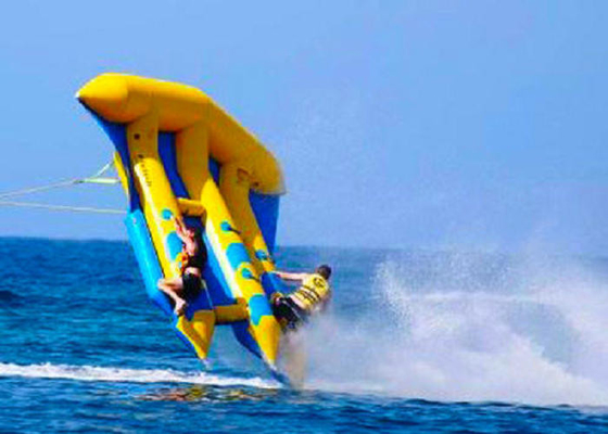Perahu Tangkap Biru Dan Kuning Terbang, Mainan Hebat Besar Tahan Sunlight UV Resistant