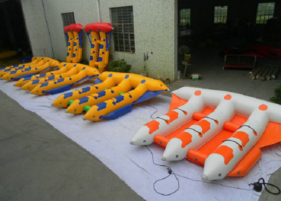 Perahu Tangkap Biru Dan Kuning Terbang, Mainan Hebat Besar Tahan Sunlight UV Resistant