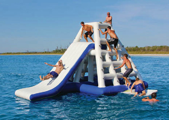 Piring Jenis Mainan Air Inflatable CE Bersertifikat Dengan Strong Net Inside