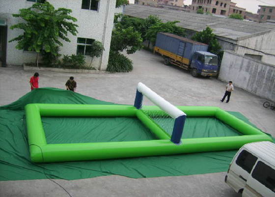 Taman Bermain Olahraga Bola Volley Inflatable 12mx6m Dimensi 2 Tahun Garansi