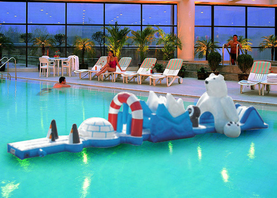Mainan Air Inflatable Ramah Lingkungan Tear Tahan Tahan Loncatan Obstacle Course