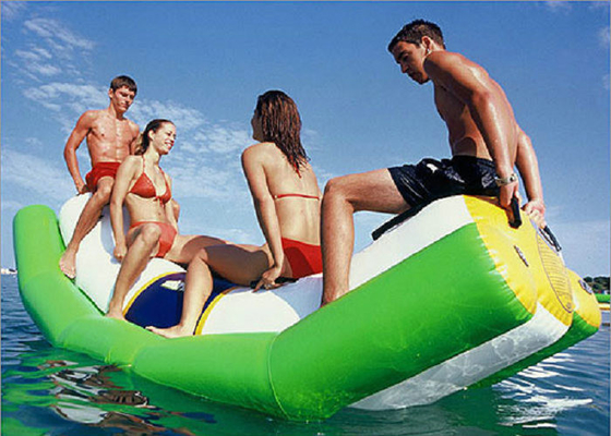 PVC Tarpaulin Inflatable Water Toys Seesaw Pool Float Untuk Amusement Park