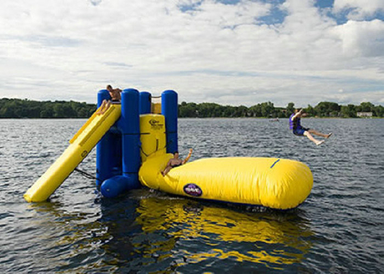 Mainan Danau Inflatable Safety yang Tinggi, Mainan Kolam Renang yang Menyenangkan dengan Blob Water Inflatable