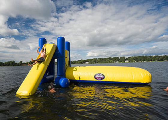 Mainan Danau Inflatable Safety yang Tinggi, Mainan Kolam Renang yang Menyenangkan dengan Blob Water Inflatable