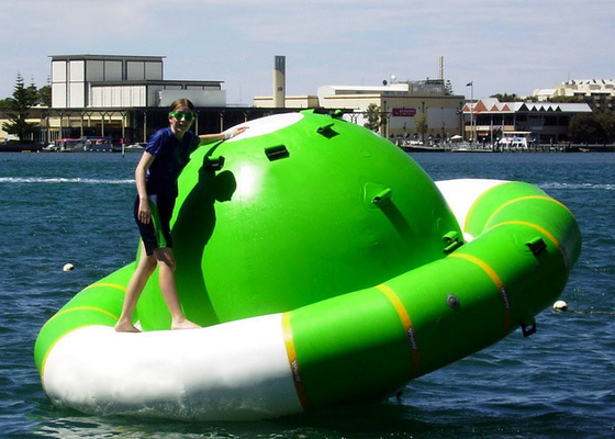 Rolling Outdoor Inflatable Saturn Rocker 3.5m Diameter Stable Welding Temperature