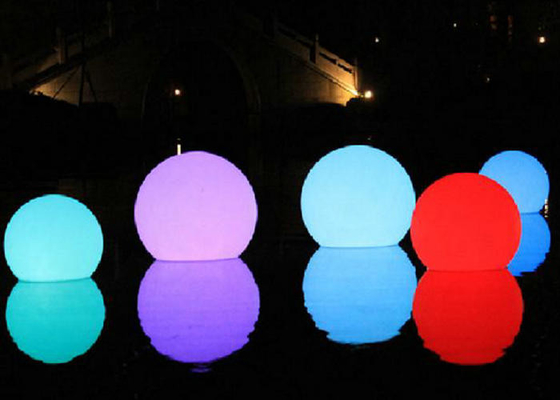 Lampu LED Light Up Inflatables PVC Helium Air Balloon Untuk Periklanan Langit