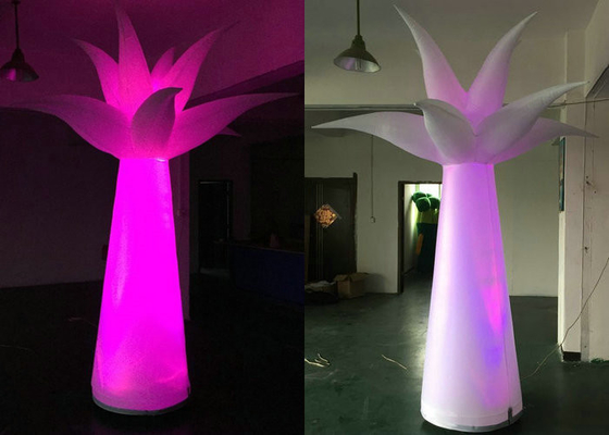 Penampilan bagus Light Up Inflatables PVC Coated Nylon Untuk Periklanan Event