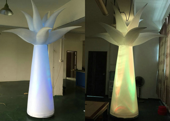 Penampilan bagus Light Up Inflatables PVC Coated Nylon Untuk Periklanan Event