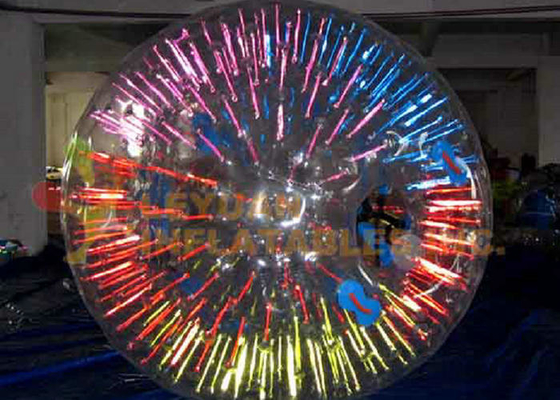 Eye Catching Humanized Sized Hamster Ball, Blow Up Hamster Ball LED Terang