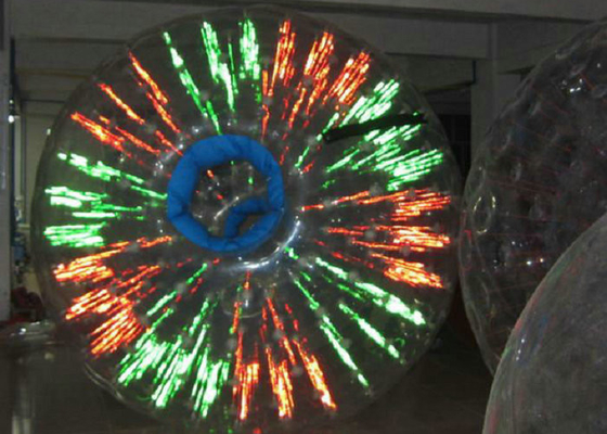 LED Lighted Inflatable Hamster Ball Waterproof Outdoor Amusement Sports Play