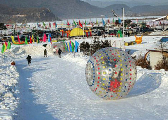 2.2m 3.0m Dia Inflatable Outdoor Toys Fire Retardant Big Hamster Ball