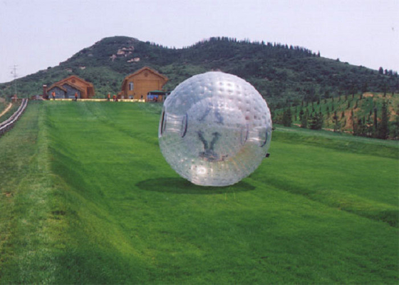 Bola Ramah Lingkungan Besar Blow Up Bubble Ball, Bola Hamster Inflatable Transparansi Tinggi
