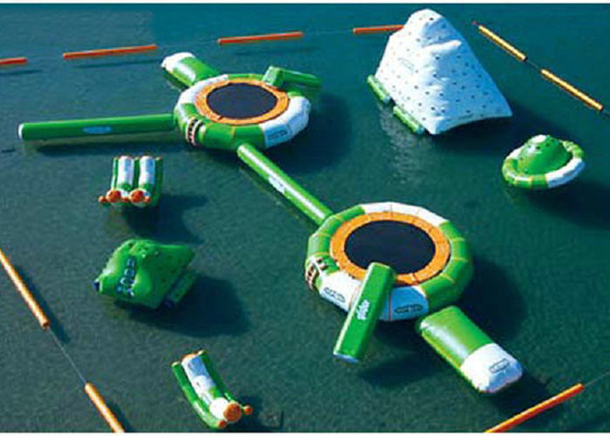 Desain Gabungan Taman Air Inflatable Memimpin Memungkinkan Safe For Kids Gratis