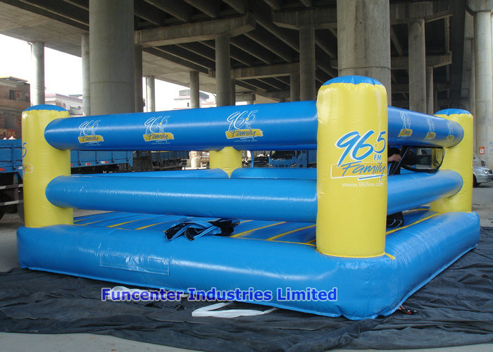 Mainan Olahraga Inflatable PVC Tahan Lama 220 - 240V CE Blower Untuk Perjalan Berkepang