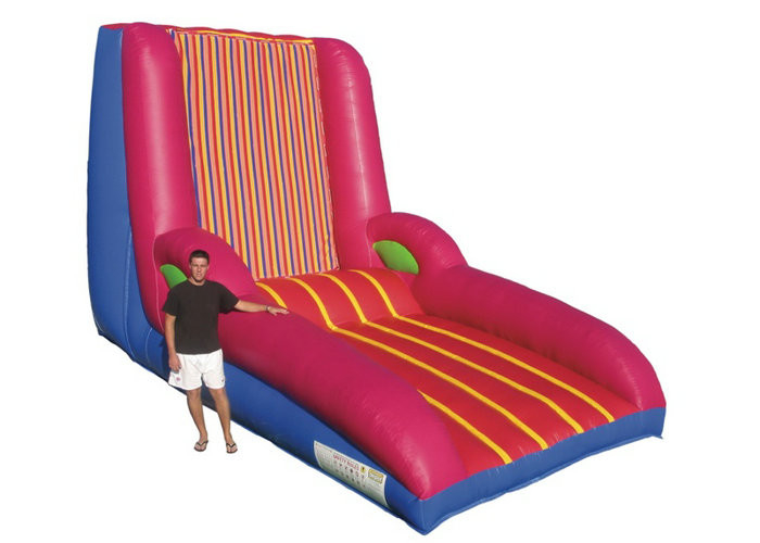 Dinding Velcro Inflatable Interaktif 5mx4m 7mx5m Ukuran Untuk Panjat Tebing Terbuka