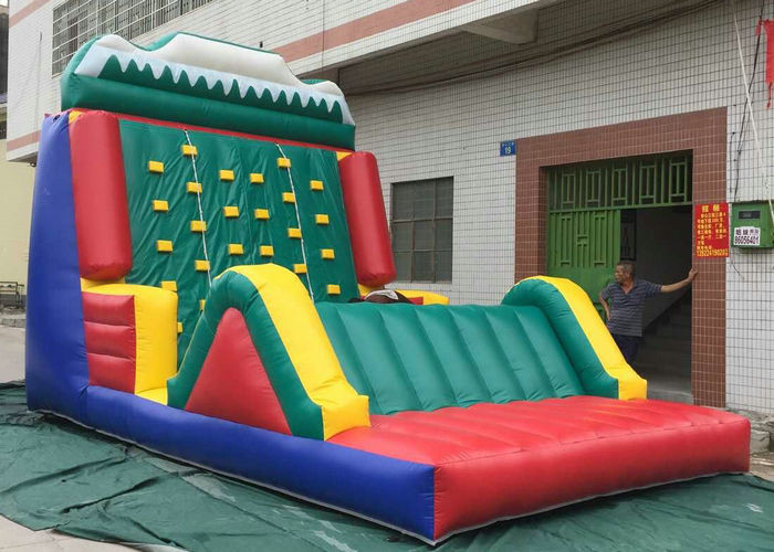 Mainan Olahraga Inflatable berukuran besar Diperkuat untuk Memanjat Anak-anak
