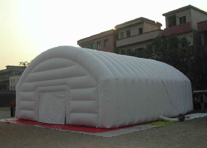 Plain Color PVC Tenda Inflatable 10mx6m 8mx4m Large Containing Space CE Tertanggung