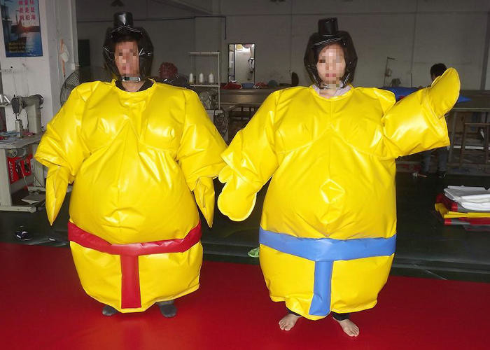 Logo Printing Sumo Wrestling Suits Custom Size Silk Wadding Inside Soft Touching