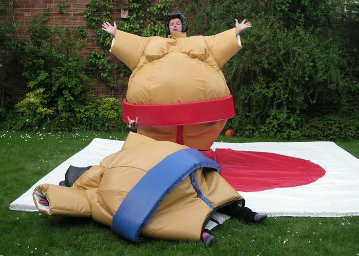 Pertarungan Luar Mainkan Sumo Wrestling Setelan Mudah Berpakaian Untuk Usia 5 Tahun Untuk Orang Dewasa