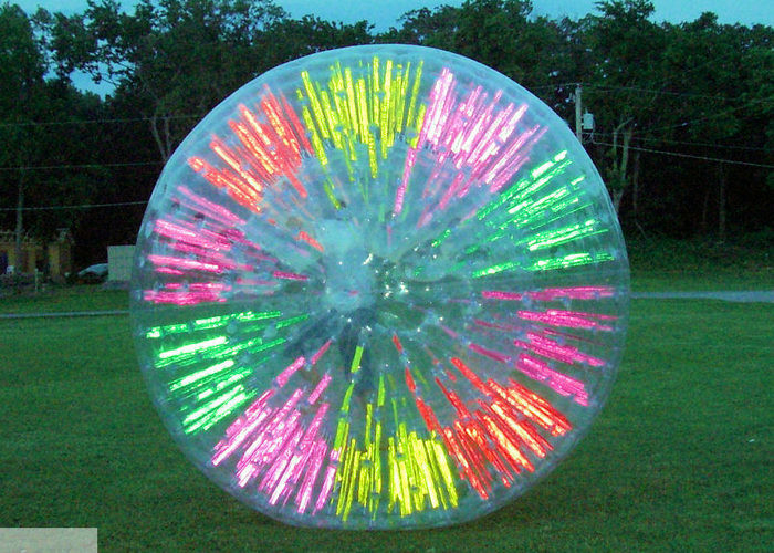 Eye Catching Humanized Sized Hamster Ball, Blow Up Hamster Ball LED Terang